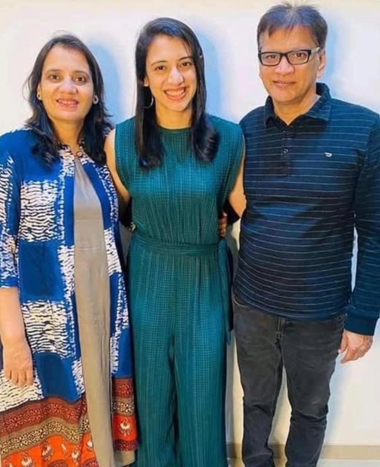 Smriti Mandhana — Early Life and Family